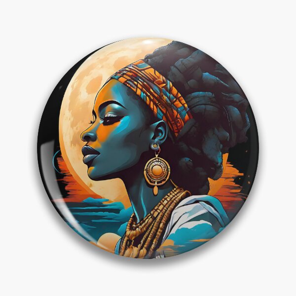 Item preview, African Woman Portrait designed and sold by Marcicev-Bojan.