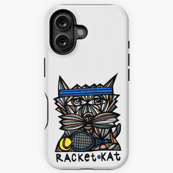 "Racket Kat" iPhone Tough Magsafe Case