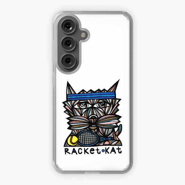 "Racket Kat" Samsung Galaxy Soft Case