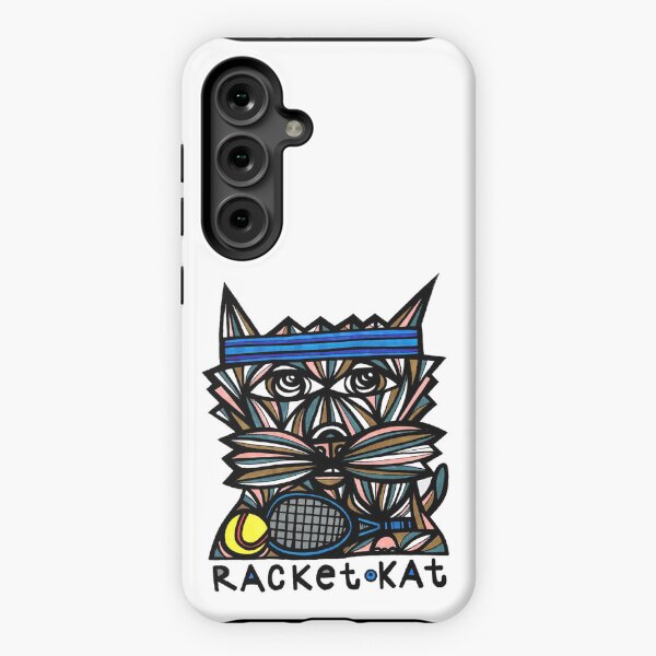 "Racket Kat" Samsung Galaxy Tough Case