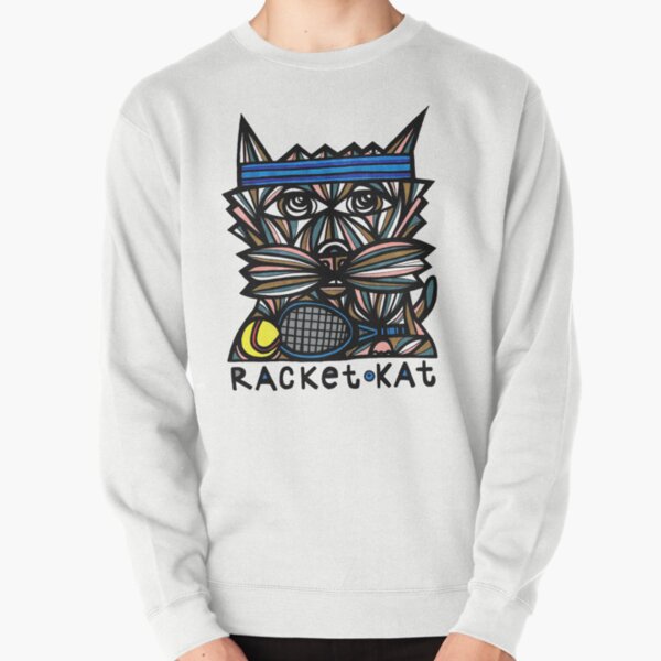 "Racket Kat" Pullover Sweatshirt