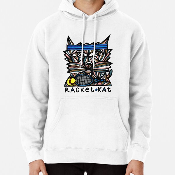 "Racket Kat" Pullover Hoodie