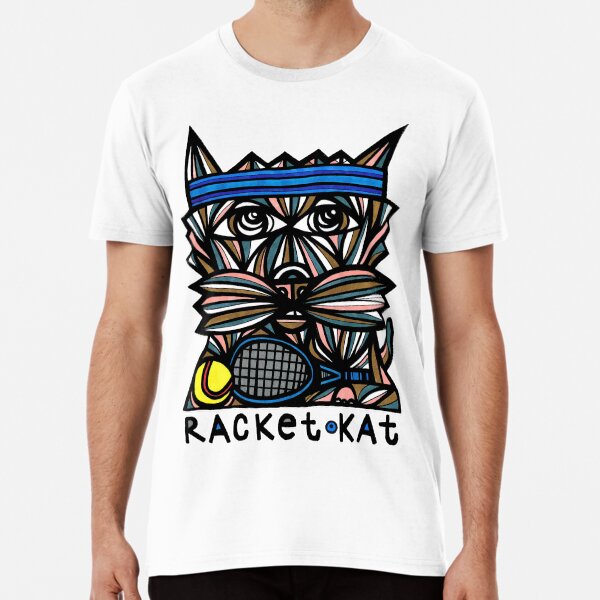 "Racket Kat" Premium T-Shirt