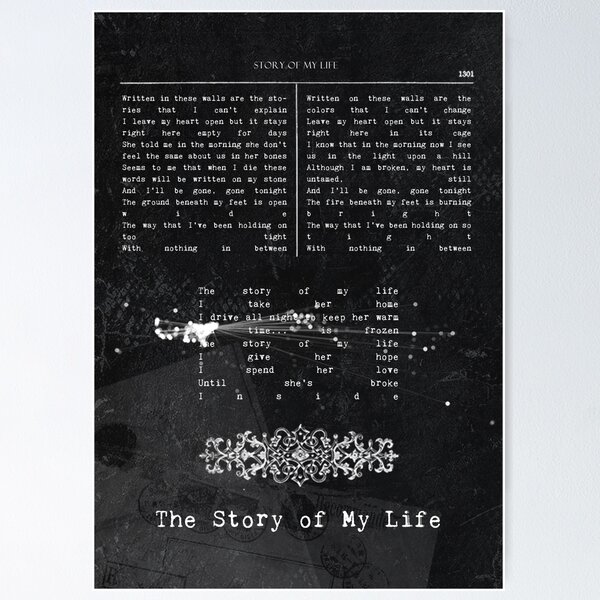 Item preview, Story of My Life designed and sold by Art of Nanas.