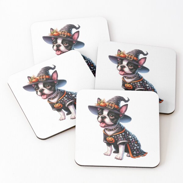 Item preview, Boston Terrier Dog Halloween designed and sold by doodIllustrate.