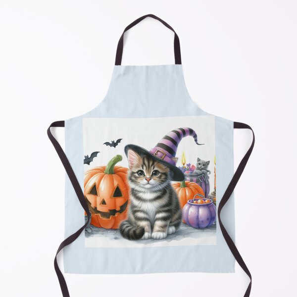 Item preview, halloween kittens and pumpkins 5 designed and sold by Zelda50.