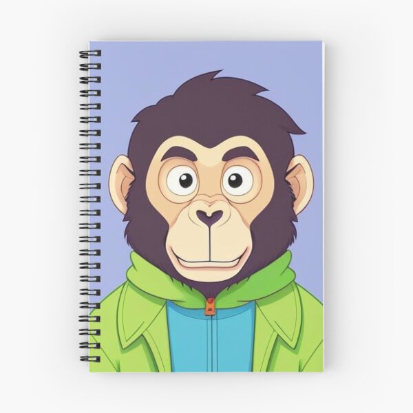 Aperçu de l'œuvre Singe en veste verte créée et vendue par Innercosmic.