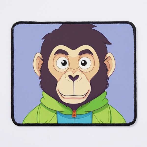 Item preview, Ape in Green Jacket designed and sold by Innercosmic.