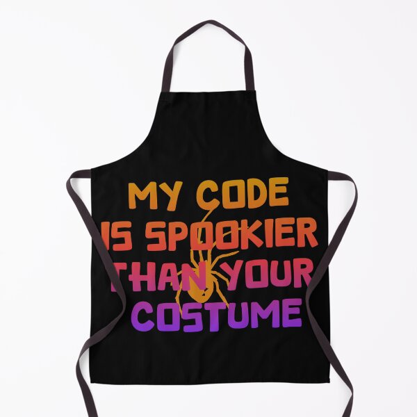 Item preview, Spooky Code: funny design for Geeks and Programmers designed and sold by mARTaCreation.
