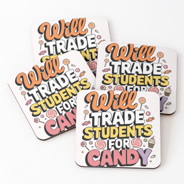 Item preview, Will Trade Students For Candy Teacher Cute Halloween Costume designed and sold by SztylishDesigns.