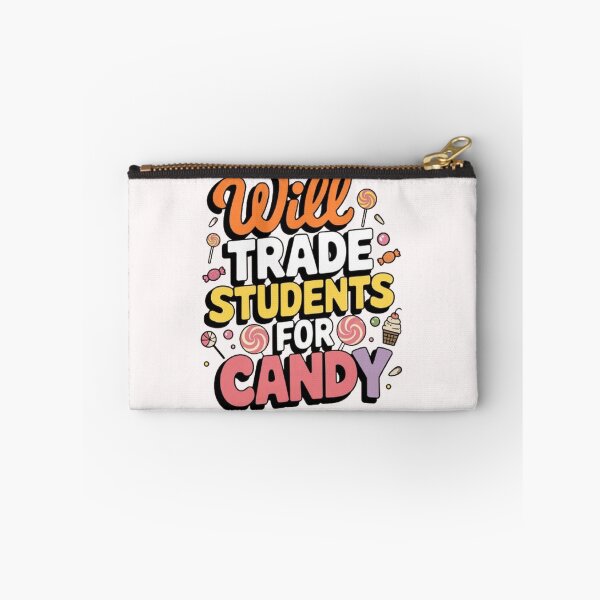 Item preview, Will Trade Students For Candy Teacher Cute Halloween Costume designed and sold by SztylishDesigns.