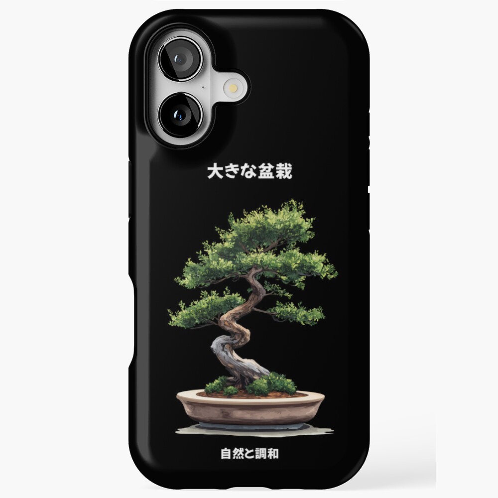 Big Bonsai Zen Ensō Circle & Kanji Art