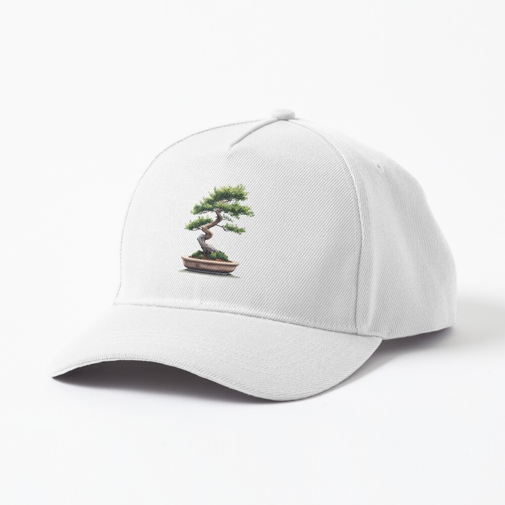 Big Bonsai Zen Ensō Circle & Kanji Cap