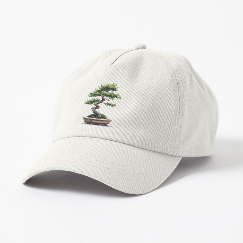 Big Bonsai Zen Enso Circle & Kanji Art Dad Hat