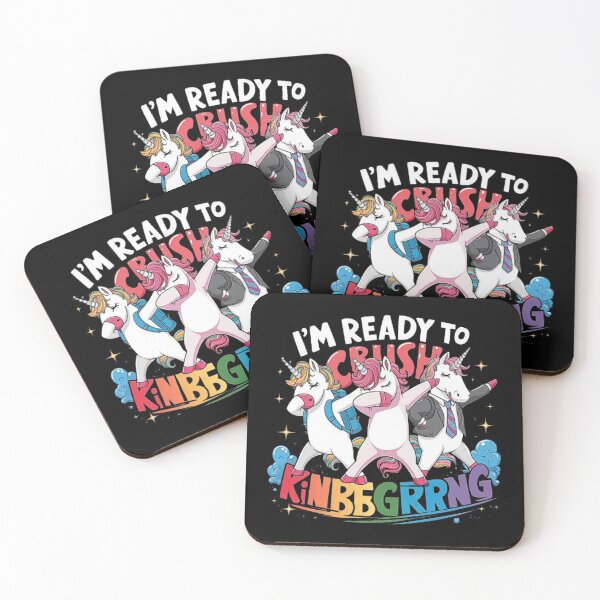 Item preview, Ready to Crush Kindergarten: Unicorn Power Trio Design designed and sold by love3617.