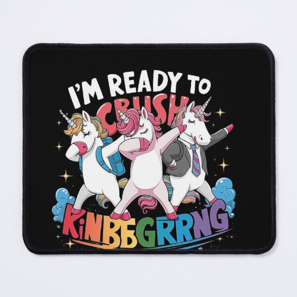 Item preview, Ready to Crush Kindergarten: Unicorn Power Trio Design designed and sold by love3617.