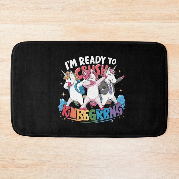 Item preview, Ready to Crush Kindergarten: Unicorn Power Trio Design designed and sold by love3617.