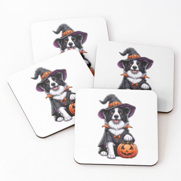 Item preview, Border Collie Dog Halloween designed and sold by doodIllustrate.