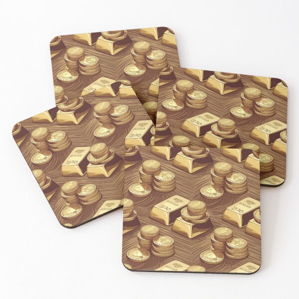 Item preview, Gold bullion pattern.  designed and sold by PrestonSquires.