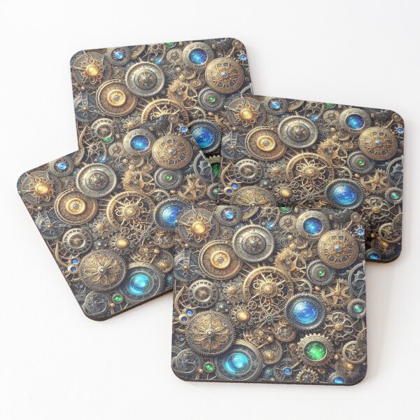 Item preview, Steampunk Cogs and Jewels designed and sold by TeslaSt0re.