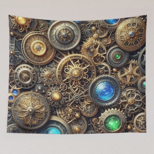 Item preview, Steampunk Cogs and Jewels designed and sold by TeslaSt0re.