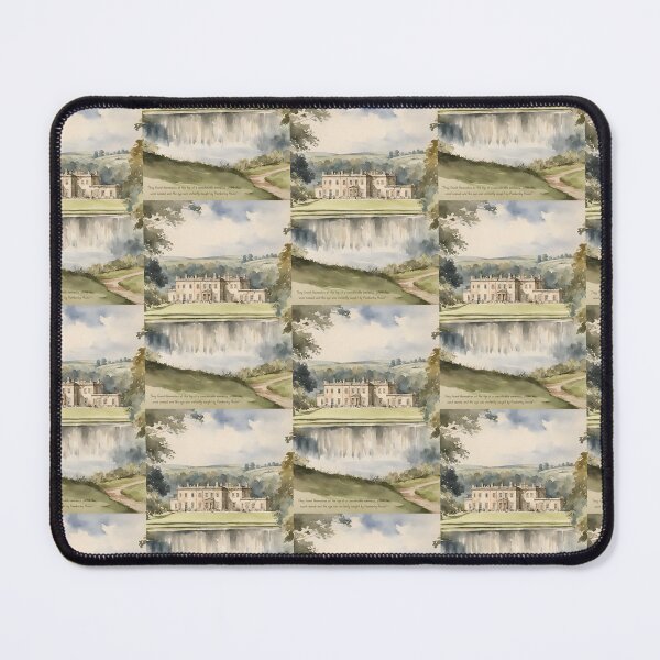 Item preview, Pride and Prejudice Pemberley Watercolour Landscape designed and sold by booksnbobs.
