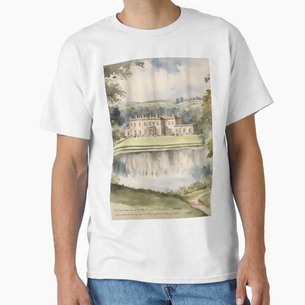 Artikel-Vorschau von Stolz und Vorurteil Pemberley Aquarell Landschaft, designt und verkauft von booksnbobs.