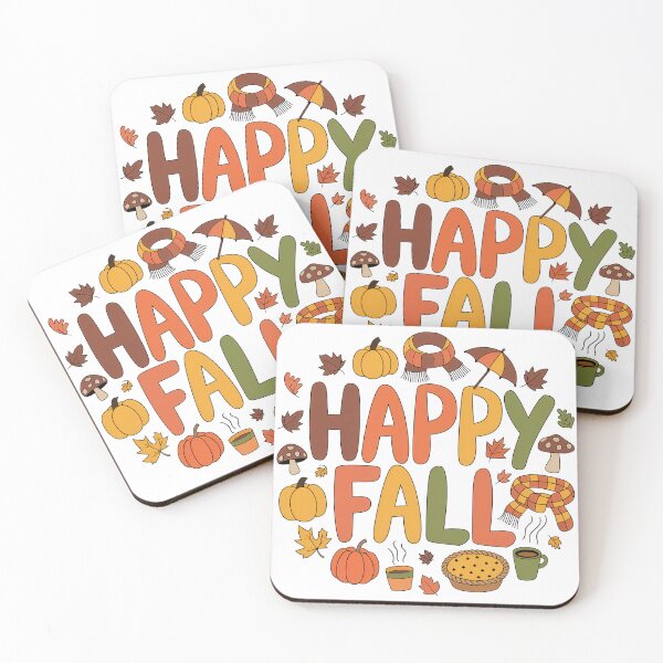 Item preview, Happy Fall designed and sold by Angry Swan Designs.