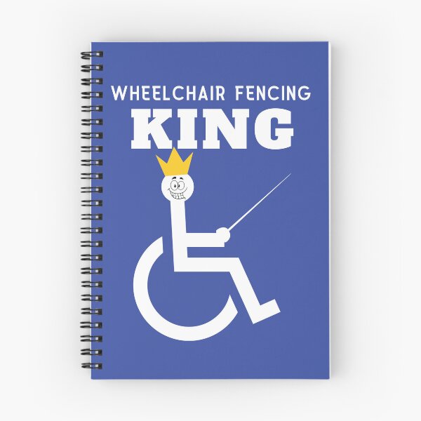 Item preview, Wheelchair Fencing King, Parafencing, Fencer, Funny designed and sold by Anniko Art Studio.