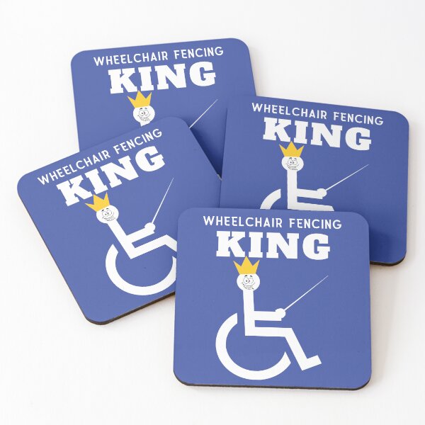 Item preview, Wheelchair Fencing King, Parafencing, Fencer, Funny designed and sold by Anniko Art Studio.