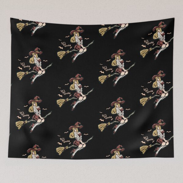 Item preview, Retro Witch "Witching A' Round" Halloween designed and sold by wazhyp.