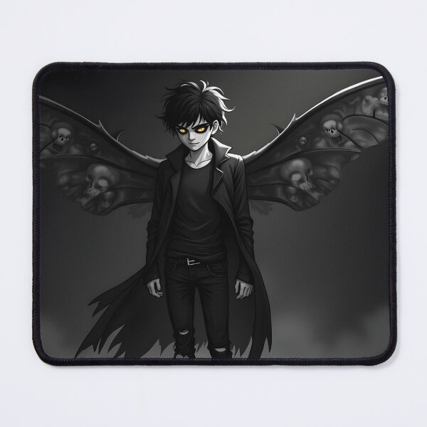 Item preview, Goth Boy Dark Aesthetic Moth designed and sold by SoccaTamam.