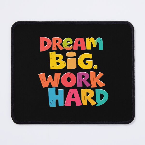 Item preview, Dream big, work hard designed and sold by GasconyPassion.