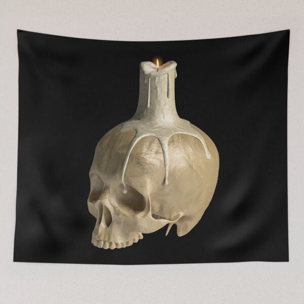 Item preview, Candle Skull designed and sold by kripalsutariya.