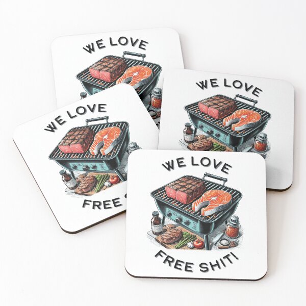 Item preview, We Love Free S#HIT! designed and sold by AlegantCo.