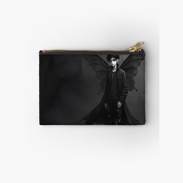 Item preview, Goth Boy Dark Aesthetic Moth Wings designed and sold by SoccaTamam.