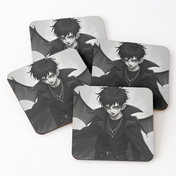 Item preview, Goth Boy Dark Aesthetic Bat Wings designed and sold by SoccaTamam.