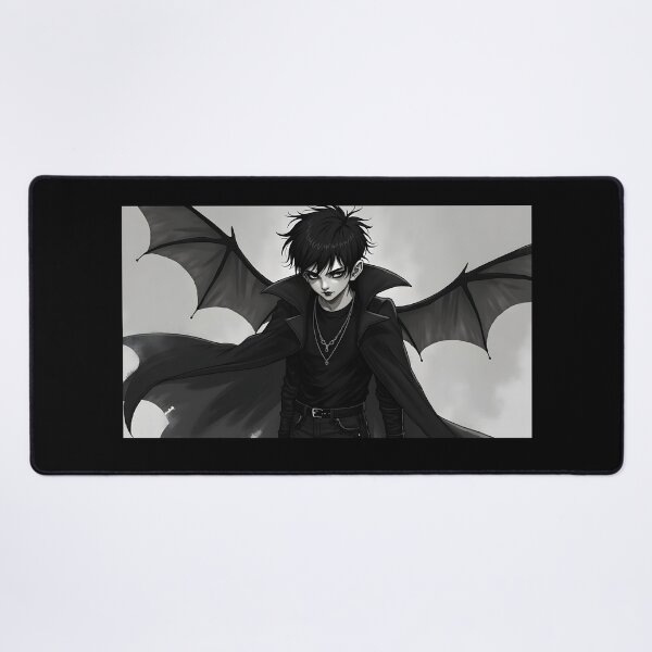 Item preview, Goth Boy Dark Aesthetic Bat Wings designed and sold by SoccaTamam.