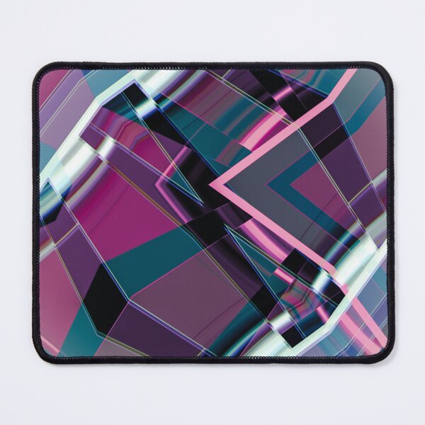 Item preview, Pink Lucidity Abstract Feature Art by Jenny Meehan  designed and sold by Jenny Meehan Art Prints and Patterns  .