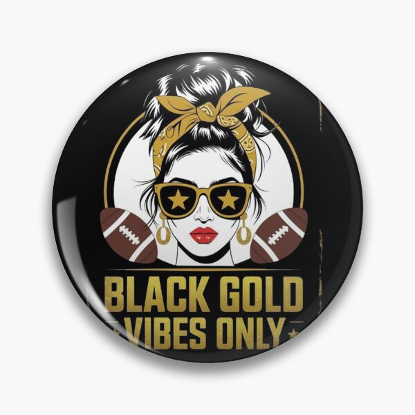 Item preview, Black Gold Vibes Only Football Women Leopard Football designed and sold by SztylishDesigns.