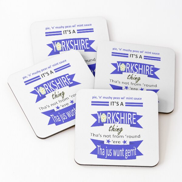 Item preview, Pie N Mushy Peas Wi Mint Sauce Its A Yorkshire Thing Tyke Slang designed and sold by taiche.