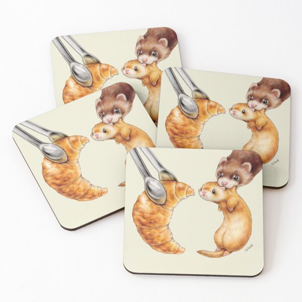 Item preview, Croissant & Ferret designed and sold by Itachigumo-Shop.