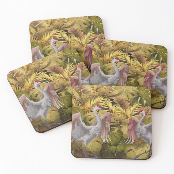Item preview, Tropical Crane Escape designed and sold by Etienne Topham.