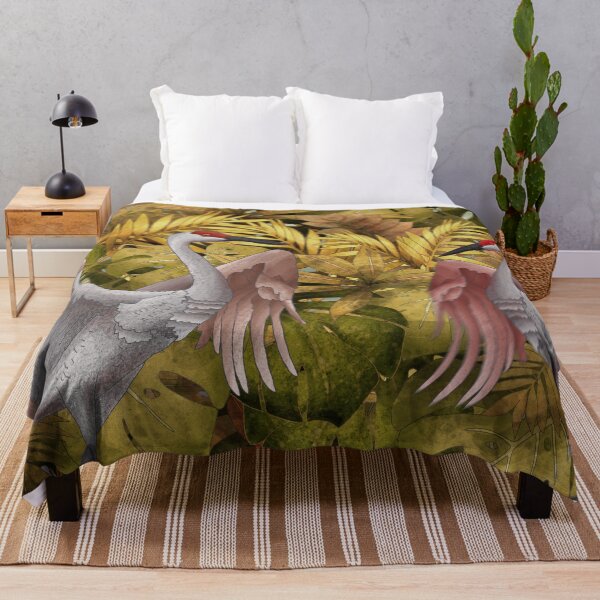 Item preview, Tropical Crane Escape designed and sold by Etienne Topham.