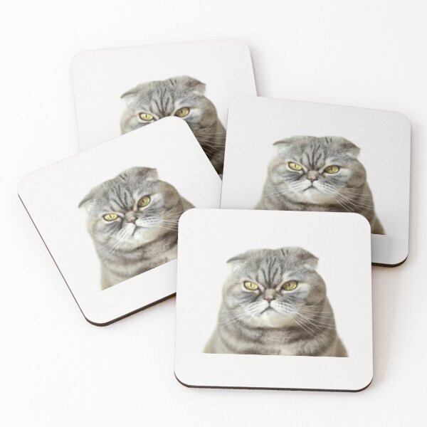 Item preview, Cat Meme - Angry Cat designed and sold by RANDOMNESS.