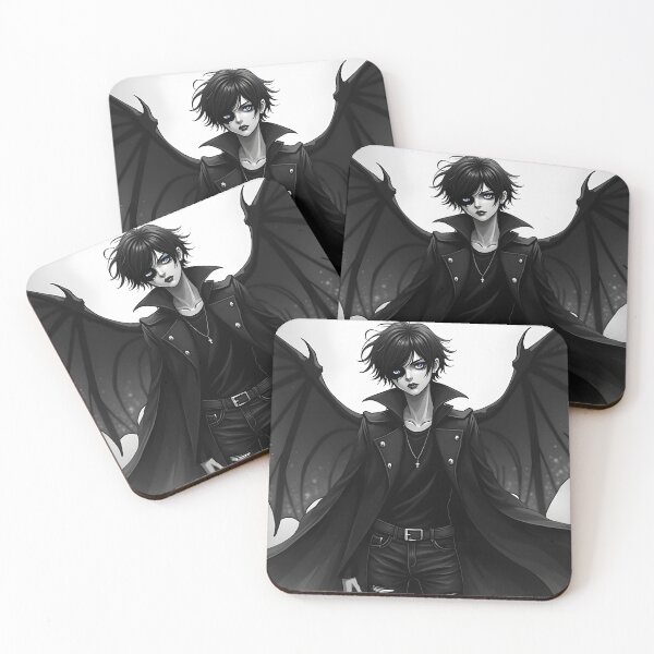 Item preview, Goth Girl Dark Aesthetic Bat Wings designed and sold by SoccaTamam.