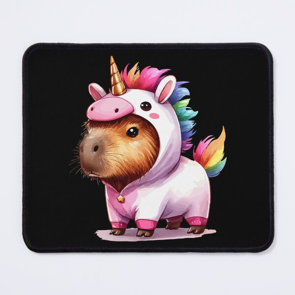 Item preview, Capybara In Unicorn Costume designed and sold by TomFrontierArt.