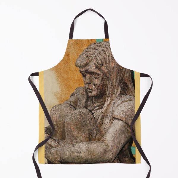 Item preview, Girl On The Naughty Step Wood Carving designed and sold by eddiebarronshop.