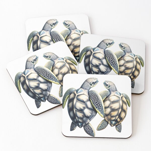 Item preview, Turtle Mating: Ocean's Graceful Bond designed and sold by NeoArtworks.
