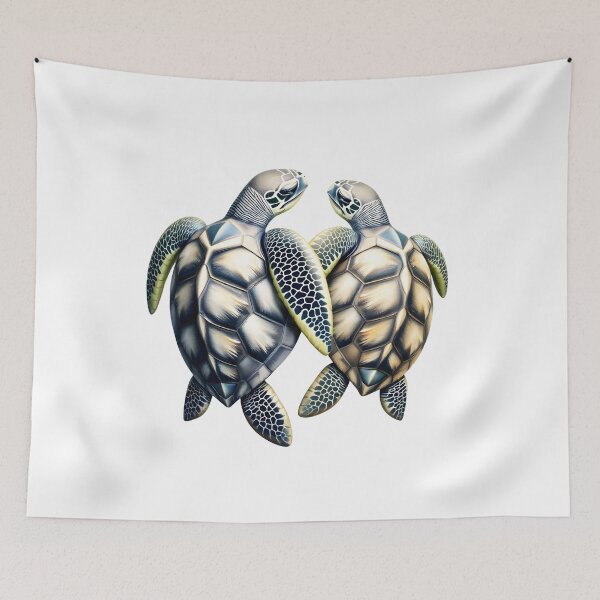 Item preview, Turtle Mating: Ocean's Graceful Bond designed and sold by NeoArtworks.